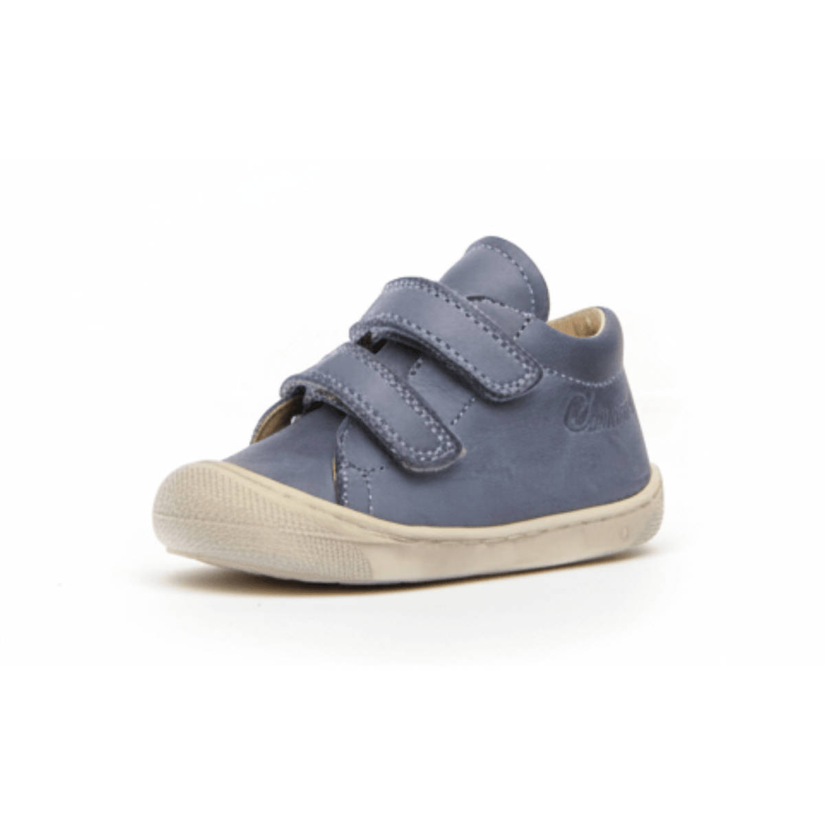 Naturino Toddlers Cocoon VL Celeste Blue Leather Velcro - 1105857 - Tip Top Shoes of New York