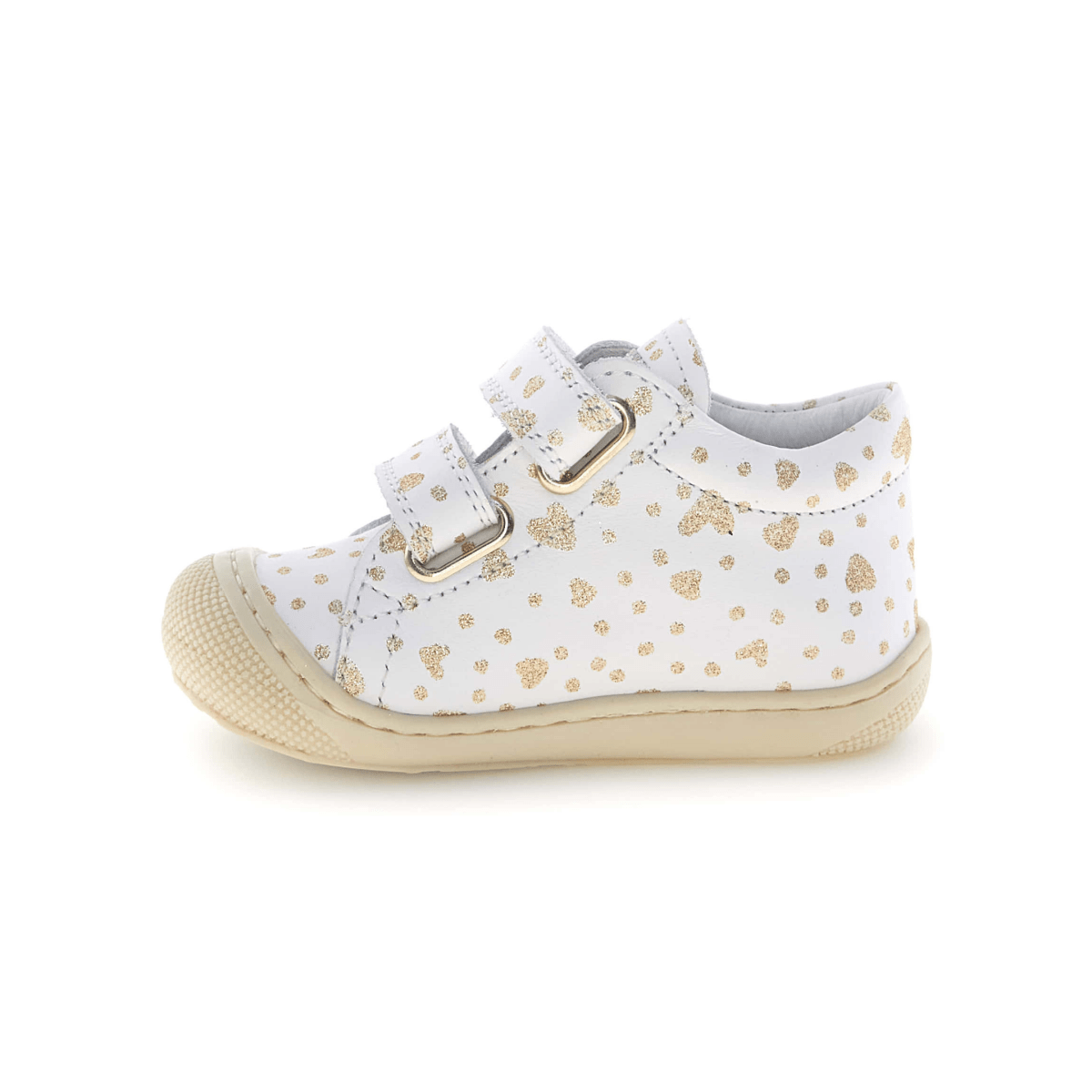 Naturino Toddlers Cocoon VL Mini Hearts White - 1105791 - Tip Top Shoes of New York