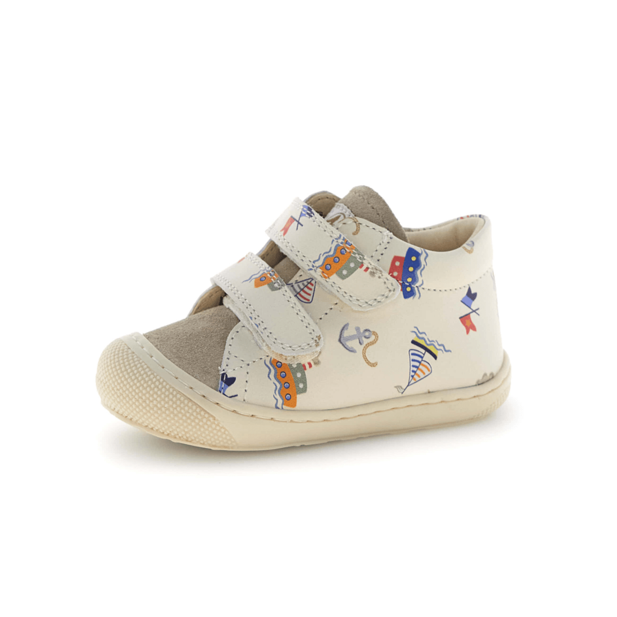 Naturino Toddlers Cocoon VL Nautical Print Velcro - 1105889 - Tip Top Shoes of New York