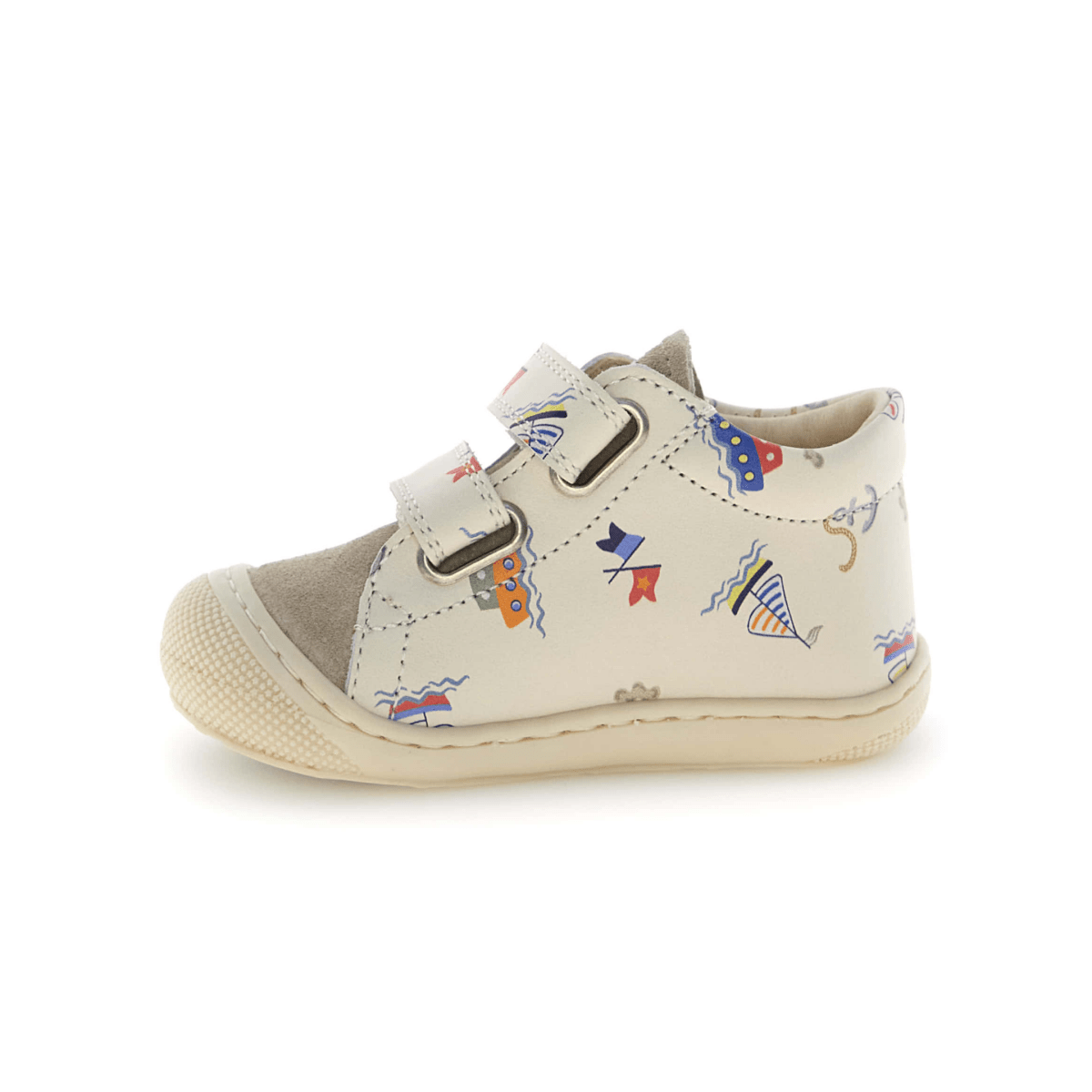 Naturino Toddlers Cocoon VL Nautical Print Velcro - 1105889 - Tip Top Shoes of New York