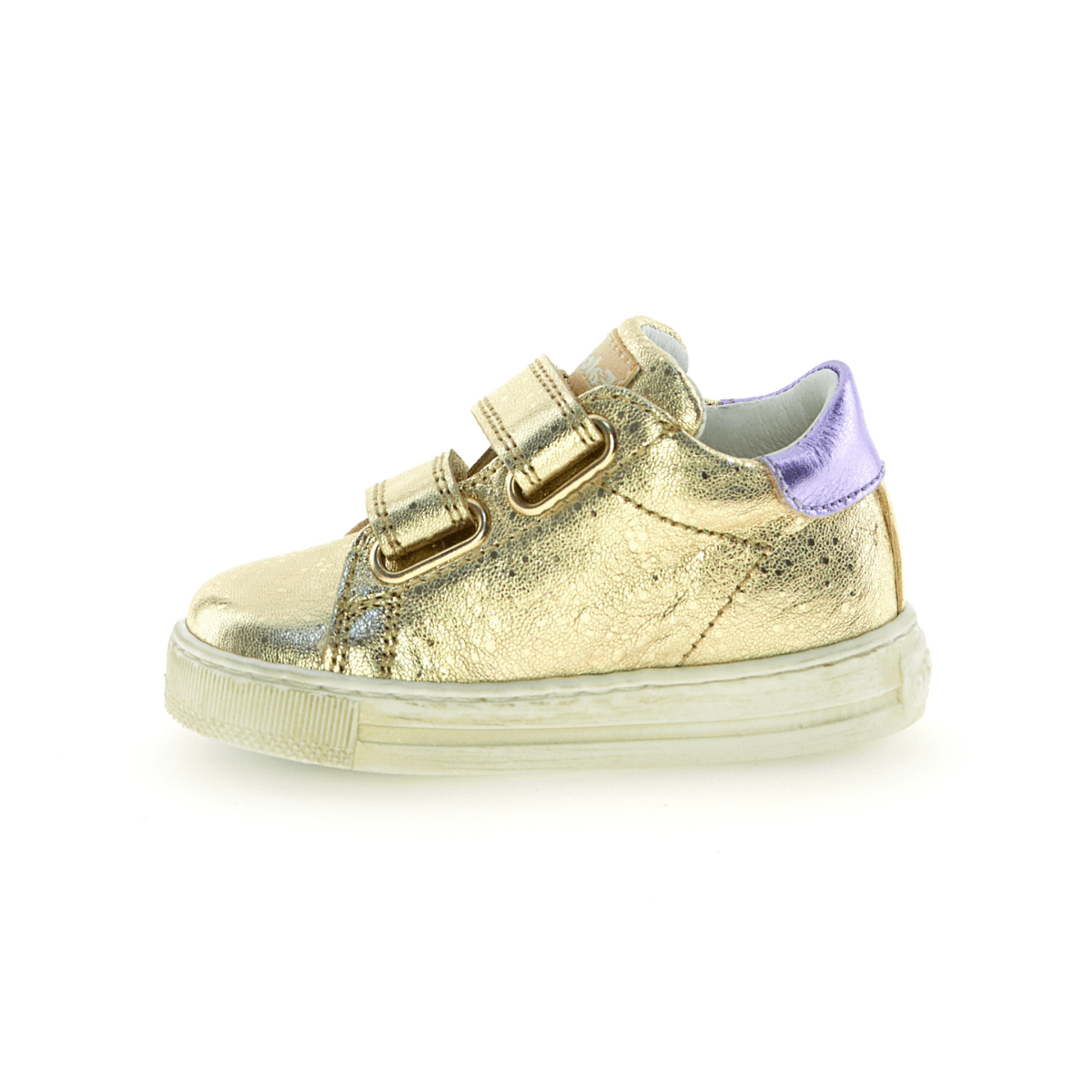 Naturino Toddlers' Falcotto Sasha VL Metallic Gold/Purple Star - 1100536 - Tip Top Shoes of New York