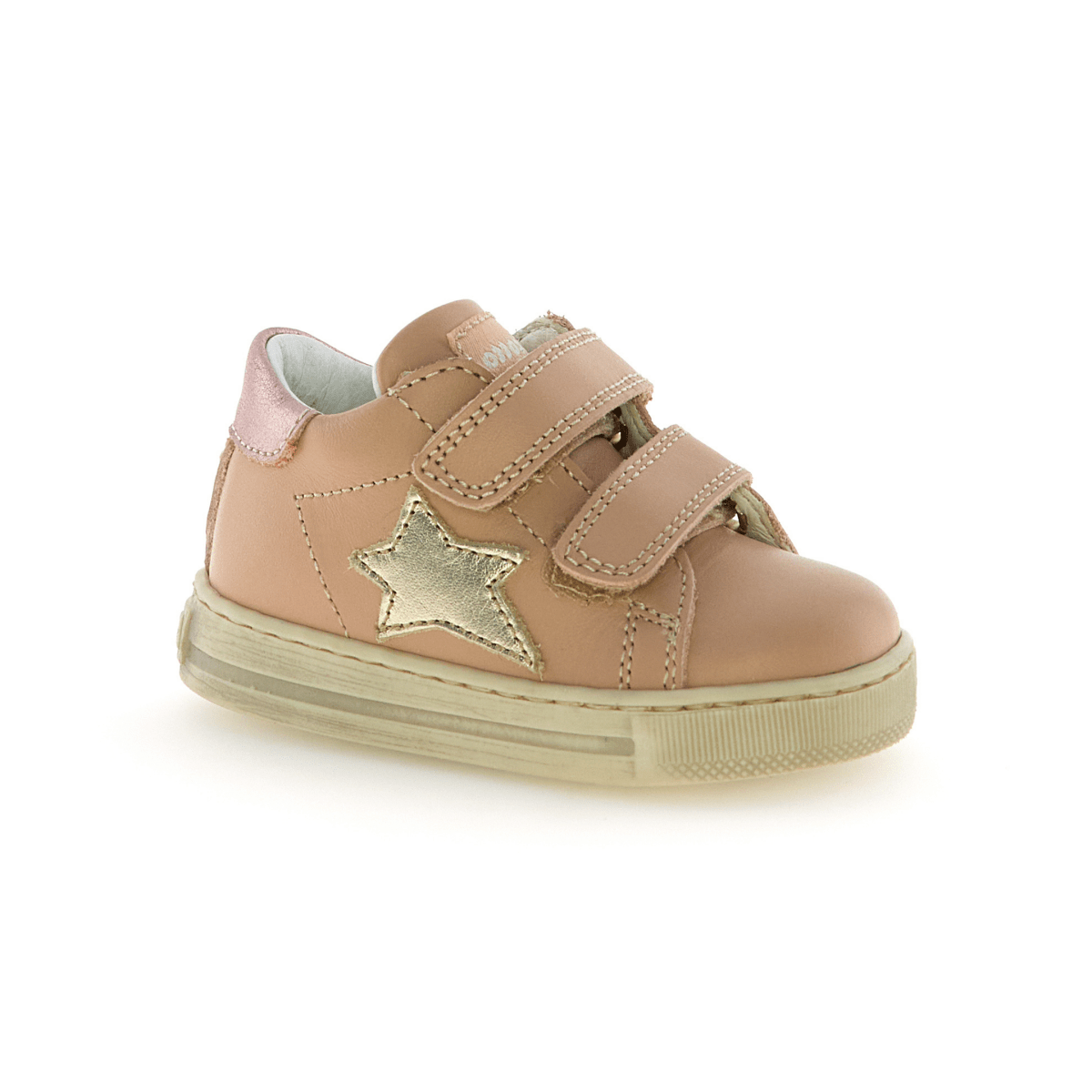 Naturino Toddlers' Falcotto Sasha VL Pink/Gold Star - 1100529 - Tip Top Shoes of New York