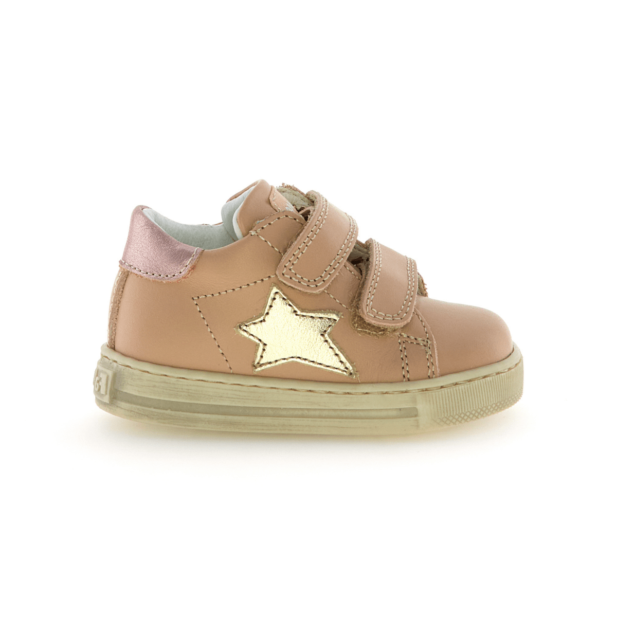 Naturino Toddlers' Falcotto Sasha VL Pink/Gold Star - 1100529 - Tip Top Shoes of New York