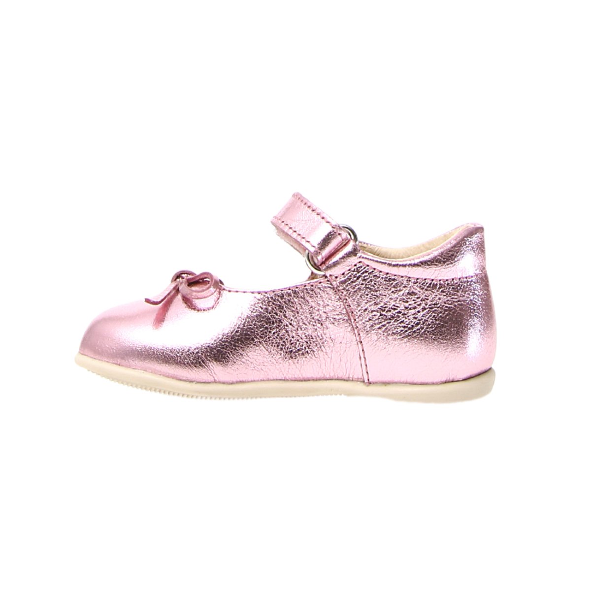 Naturino Toddler's Metallic Pink Mary Jane - 1082401 - Tip Top Shoes of New York