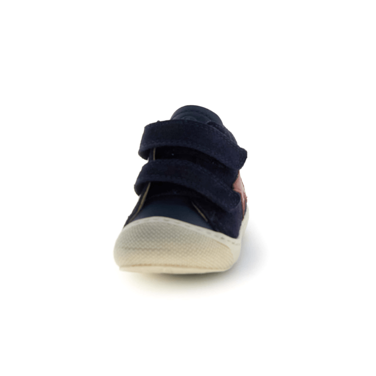 Naturino Toddlers (Sizes 18-24) Kolde VL Navy Suede/Red Star - 1112633 - Tip Top Shoes of New York
