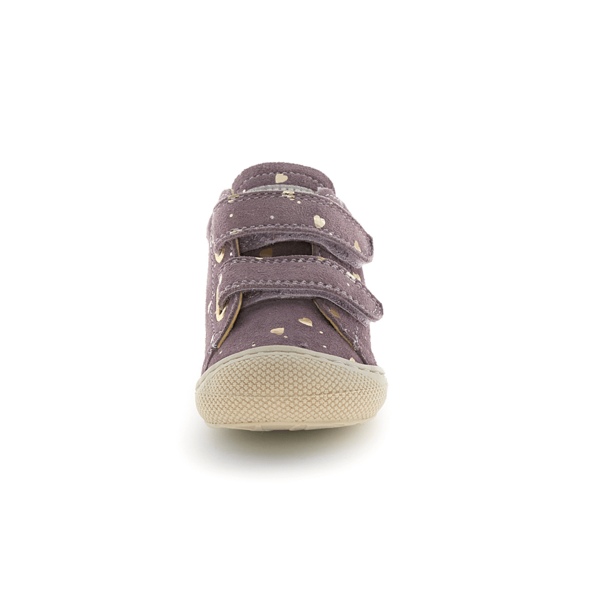 Naturino Toddler's (Sizes 19 - 22) Cocoon VL Gold Hearts/Magnolia Suede - 1099838 - Tip Top Shoes of New York