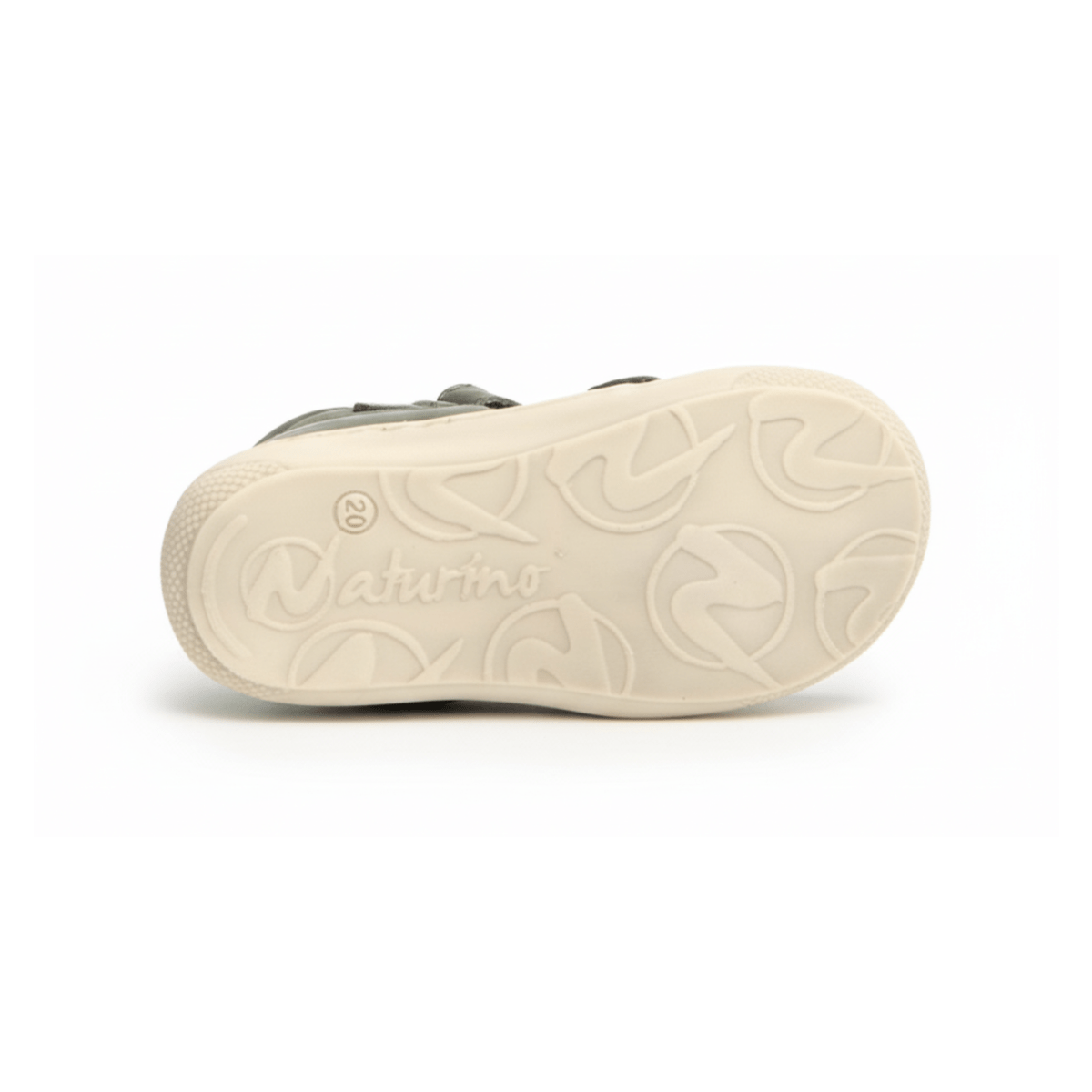 Naturino Toddlers (Sizes 19 - 22) Puffy Sage Leather Open T - Strap - 1082296 - Tip Top Shoes of New York