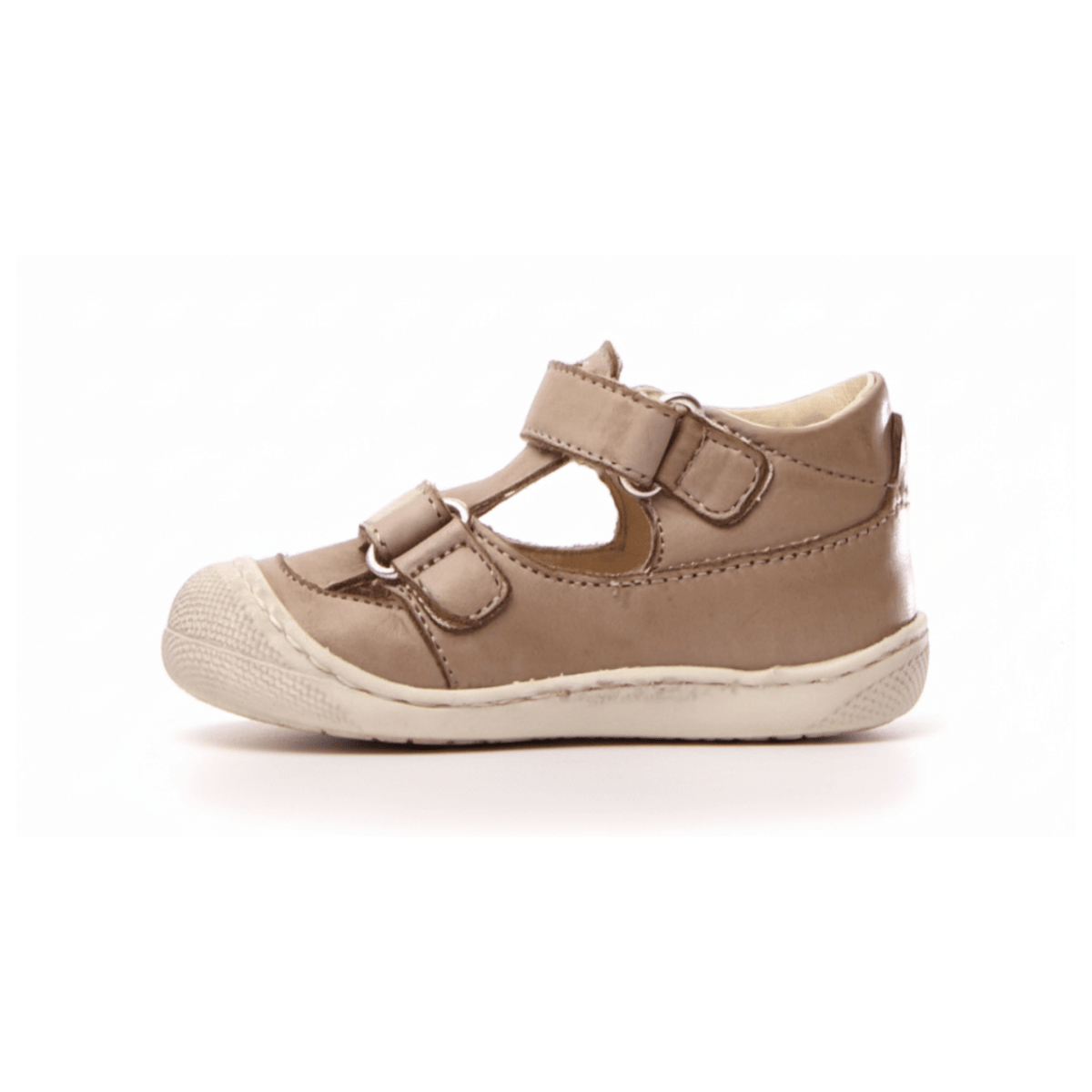 Naturino Toddlers (Sizes 19 - 22) Puffy Taupe Leather - 1094316 - Tip Top Shoes of New York