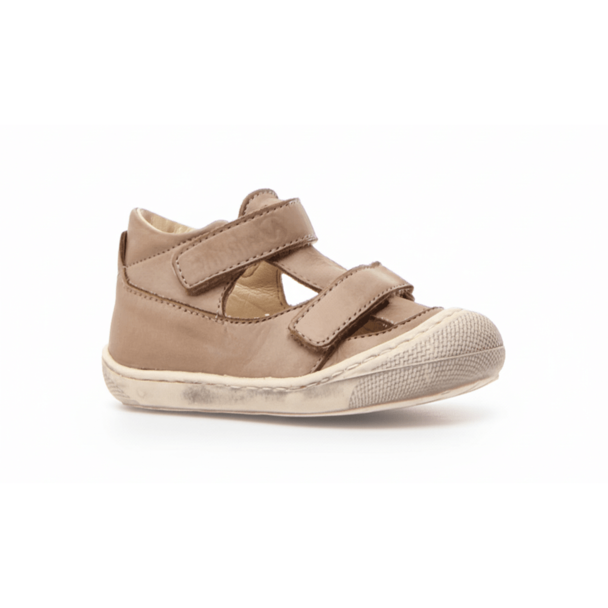 Naturino Toddlers (Sizes 19 - 22) Puffy Taupe Leather - 1094316 - Tip Top Shoes of New York