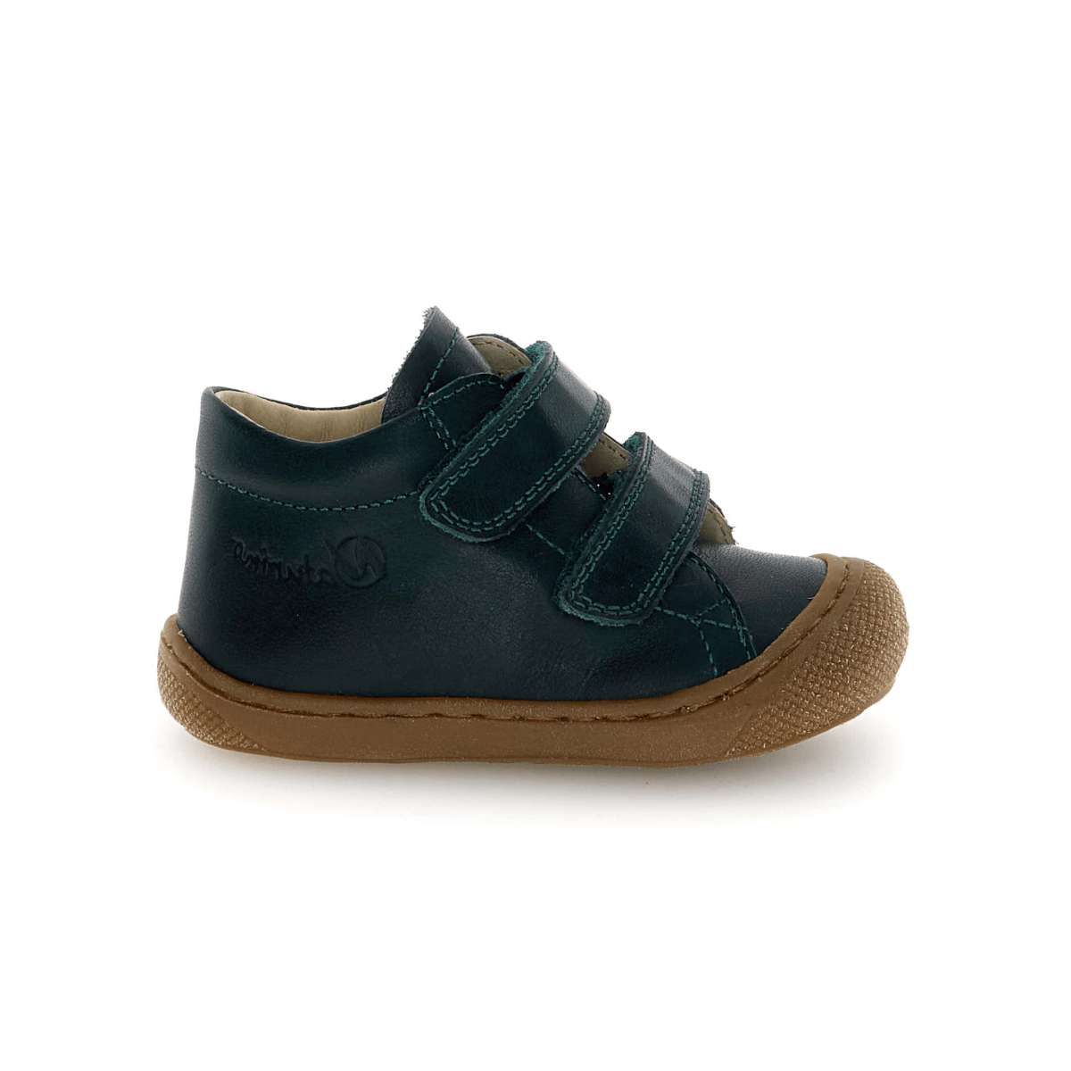 Naturino Toddlers' (Sizes 19 - 23) Cocoon VL Dark Green Leather - 1099806 - Tip Top Shoes of New York