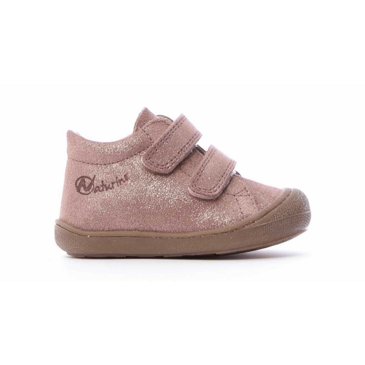 Naturino Toddlers (Sizes 19 - 23) Cocoon VL Glitter Rose Shimmer Velcro - 1053447 - Tip Top Shoes of New York