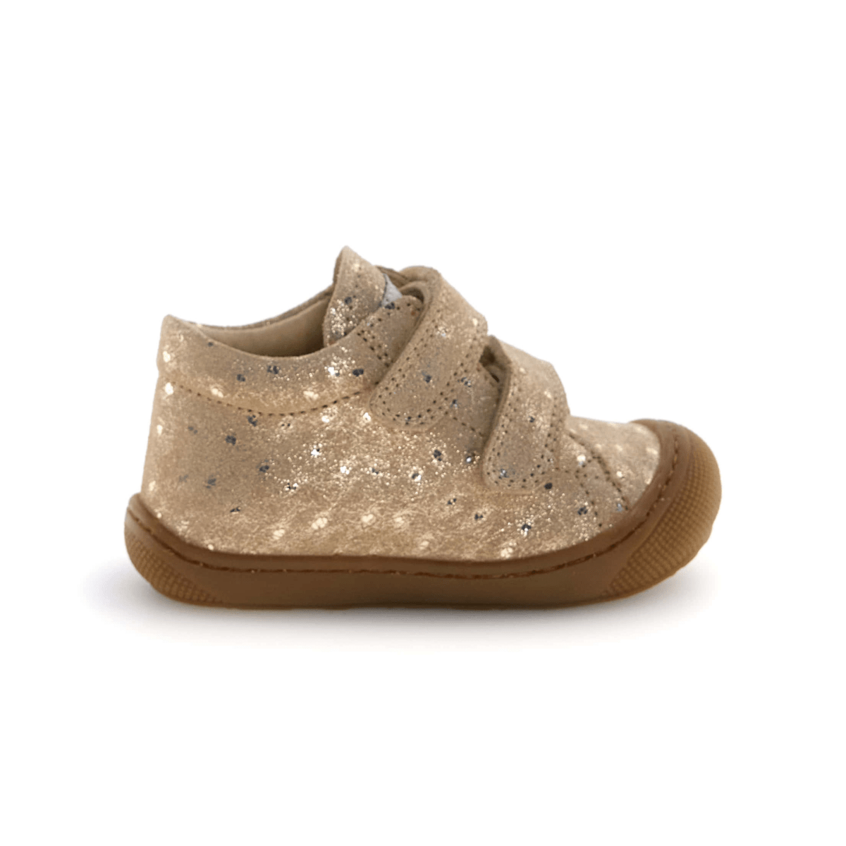 Naturino Toddlers (Sizes 19-23) Cocoon VL Gold Embossed Suede - 1112573 - Tip Top Shoes of New York