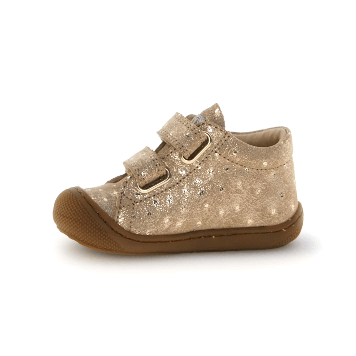Naturino Toddlers (Sizes 19-23) Cocoon VL Gold Embossed Suede - 1112573 - Tip Top Shoes of New York