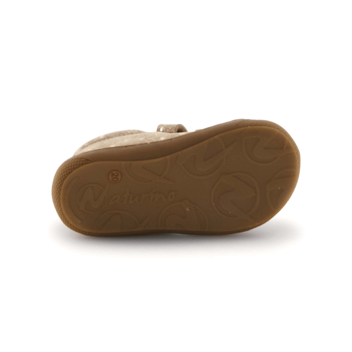Naturino Toddlers (Sizes 19-23) Cocoon VL Gold Embossed Suede - 1112573 - Tip Top Shoes of New York