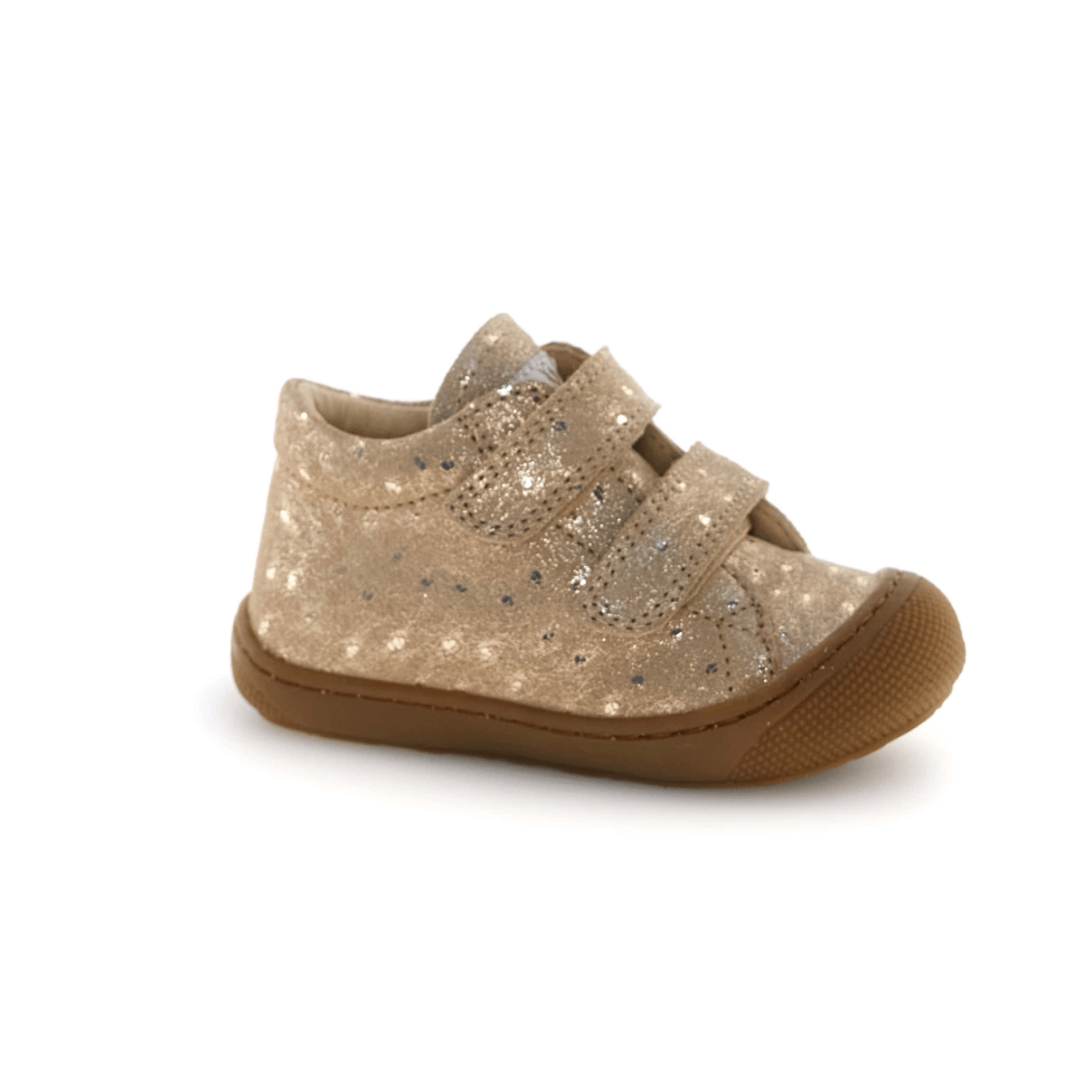 Naturino Toddlers (Sizes 19-23) Cocoon VL Gold Embossed Suede - 1112573 - Tip Top Shoes of New York