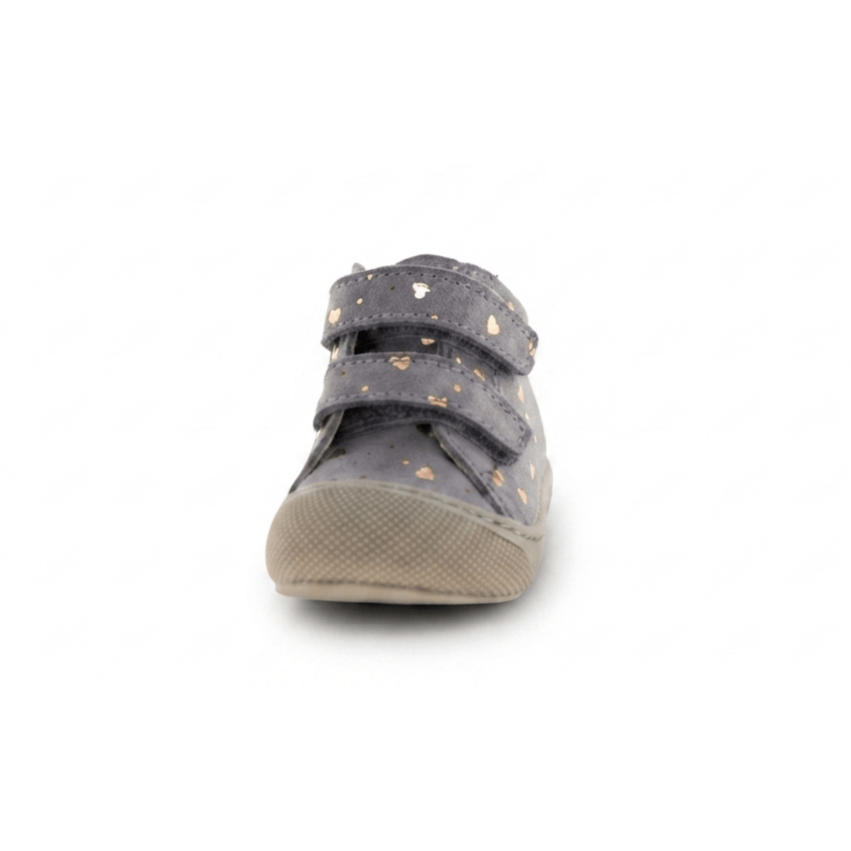 Naturino Toddlers (Sizes 19-23) Cocoon VL Grey/Gold Love Suede - 1112564 - Tip Top Shoes of New York