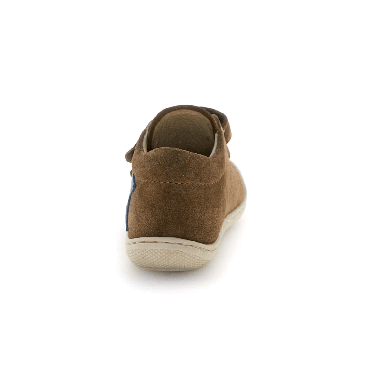 Naturino Toddlers (Sizes 19-23) Kolde VL Brown Suede/Blue Star - 1112620 - Tip Top Shoes of New York