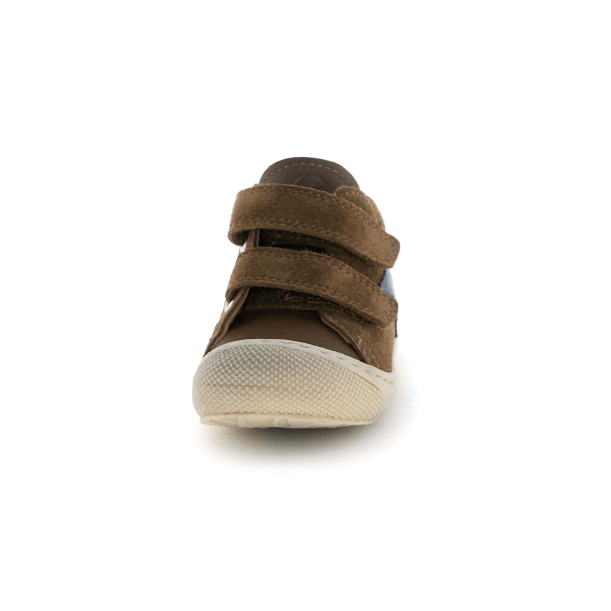 Naturino Toddlers (Sizes 19-23) Kolde VL Brown Suede/Blue Star - 1112620 - Tip Top Shoes of New York