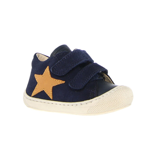 Naturino Toddler's (Sizes 19 - 23) Kolde VL Navy Suede/Yellow Star - 1087638 - Tip Top Shoes of New York