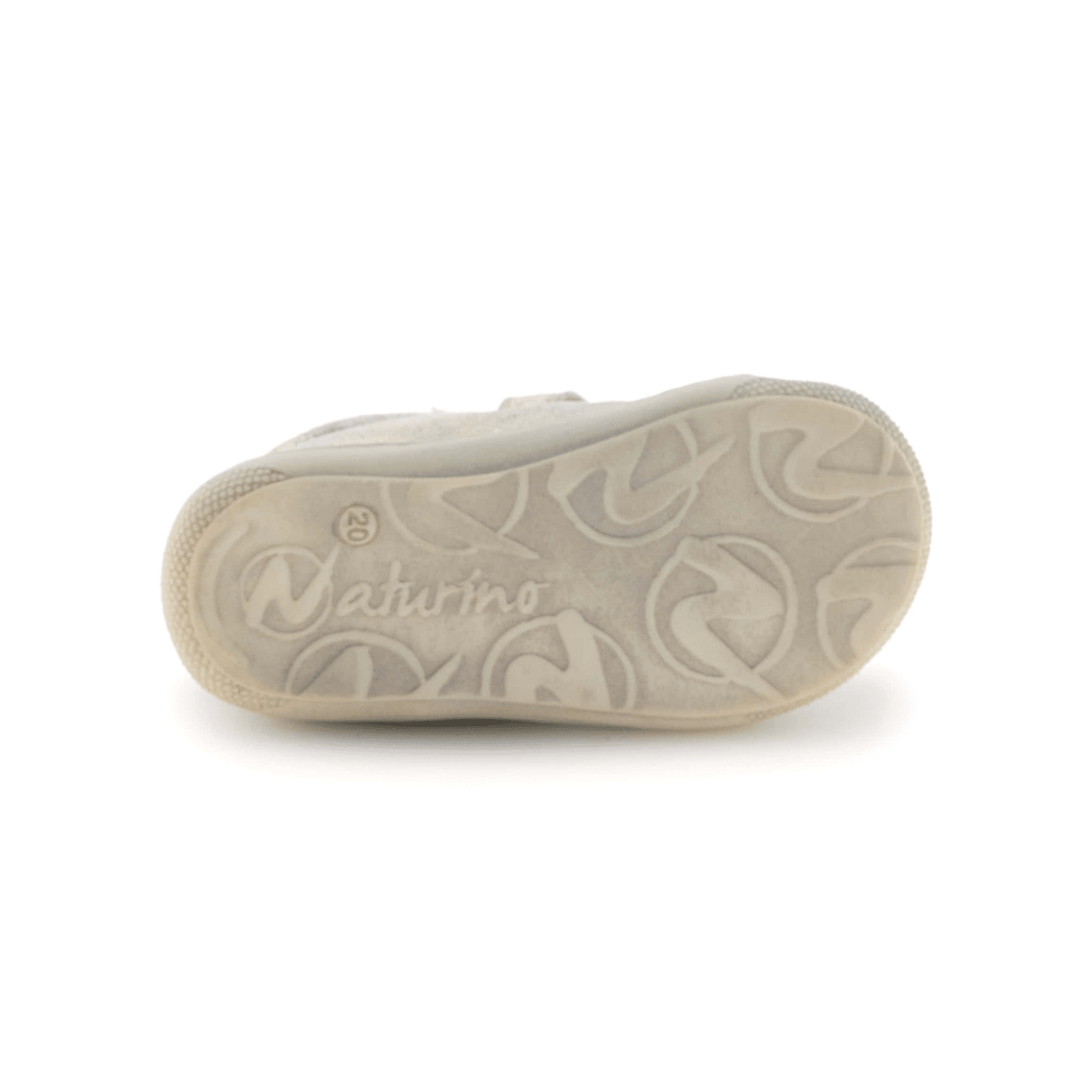 Naturino Toddlers (Sizes 19-23) Kolde VL Platinum Leather/Gold Glitter Star - 1112582 - Tip Top Shoes of New York