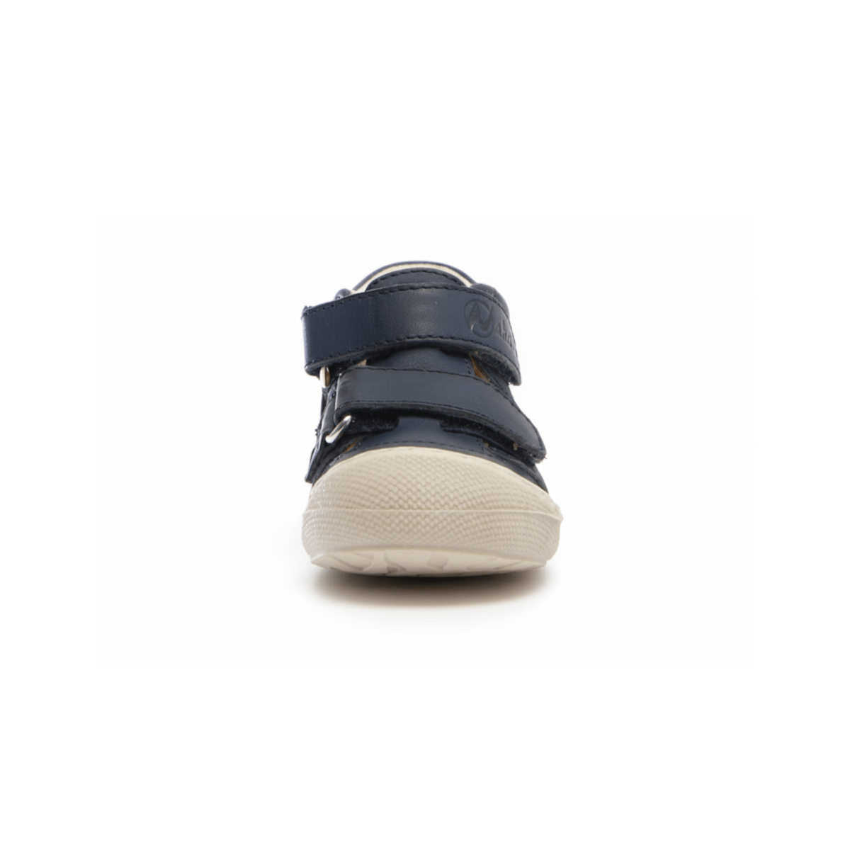 Naturino Toddlers (Sizes 19 - 23) Puffy Navy Leather Open T - Strap - 1082287 - Tip Top Shoes of New York