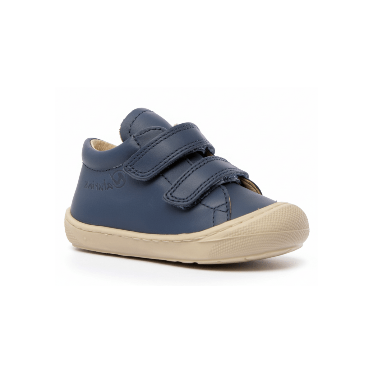 Naturino Toddlers (Sizes 19 - 24) Cocoon VL Navy/White Sole Leather - 877860 - Tip Top Shoes of New York