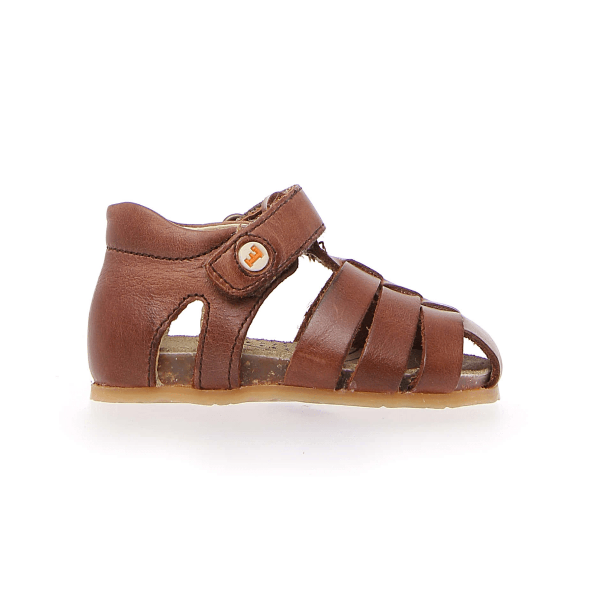 Naturino Toddlers (Sizes 20 - 25) Alby Cuoio Leather Fisherman - 1105962 - Tip Top Shoes of New York