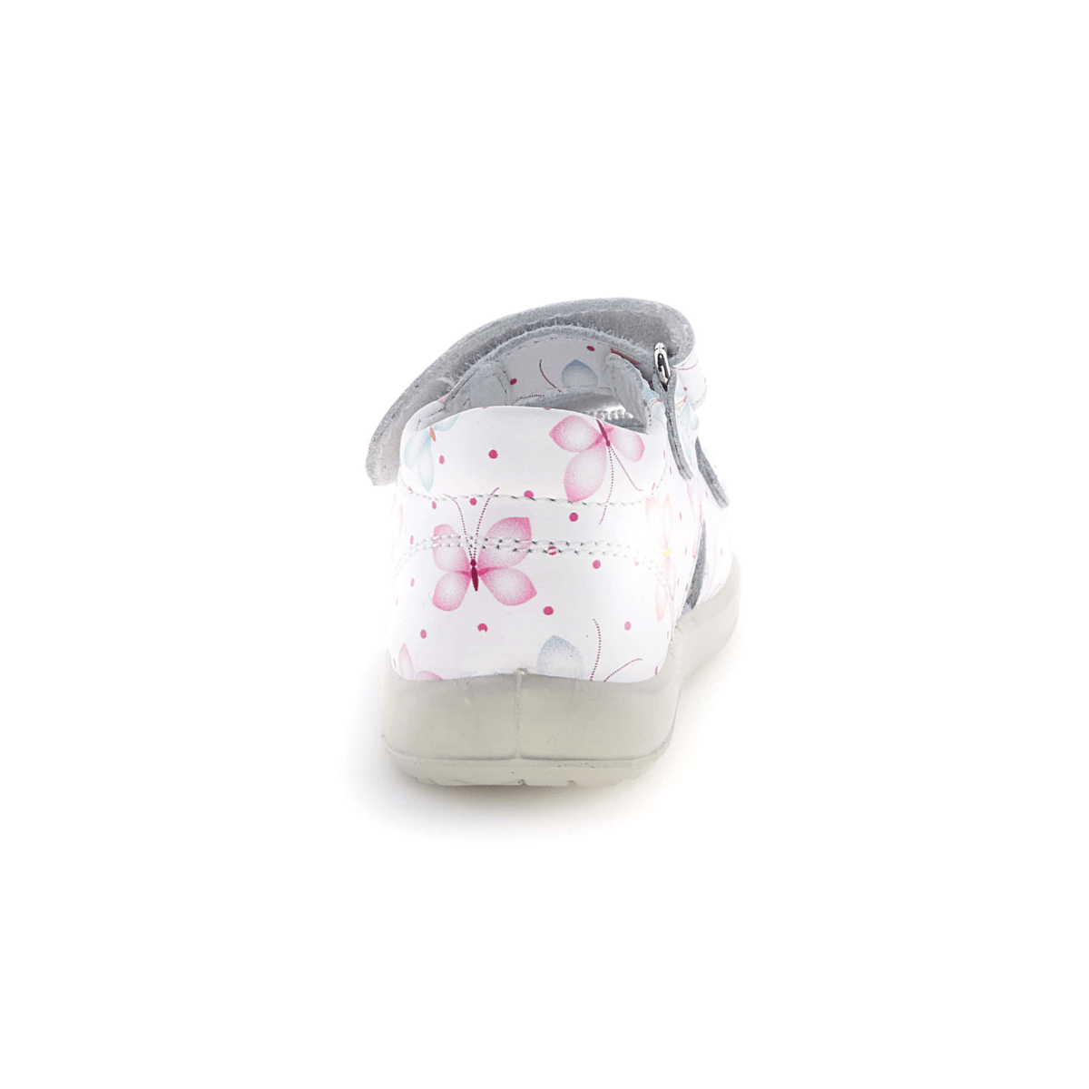 Naturino Toddlers (Sizes 21 - 25) New River White/Butterflies - 1106153 - Tip Top Shoes of New York