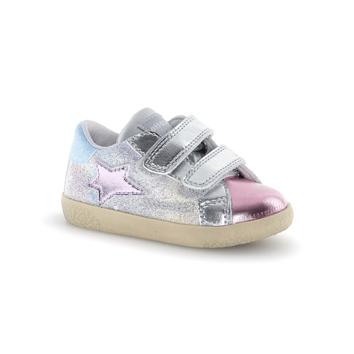 Naturino Toddlers (Sizes 21 - 26) Alnoite 2 VL Metallic/Multicolor Glitter - 1106030 - Tip Top Shoes of New York
