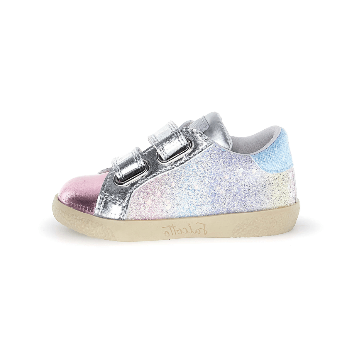 Naturino Toddlers (Sizes 21 - 26) Alnoite 2 VL Metallic/Multicolor Glitter - 1106030 - Tip Top Shoes of New York