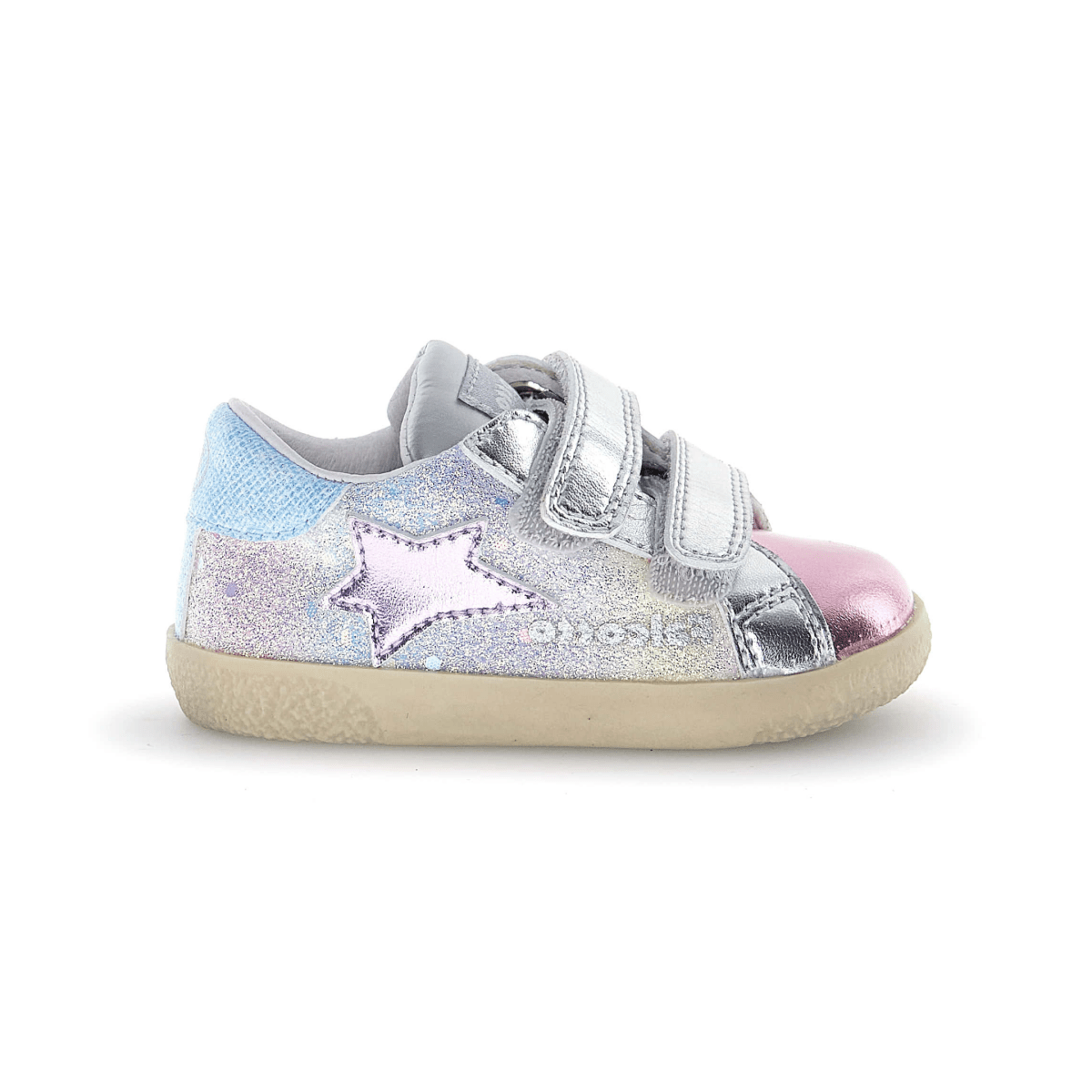 Naturino Toddlers (Sizes 21 - 26) Alnoite 2 VL Metallic/Multicolor Glitter - 1106030 - Tip Top Shoes of New York