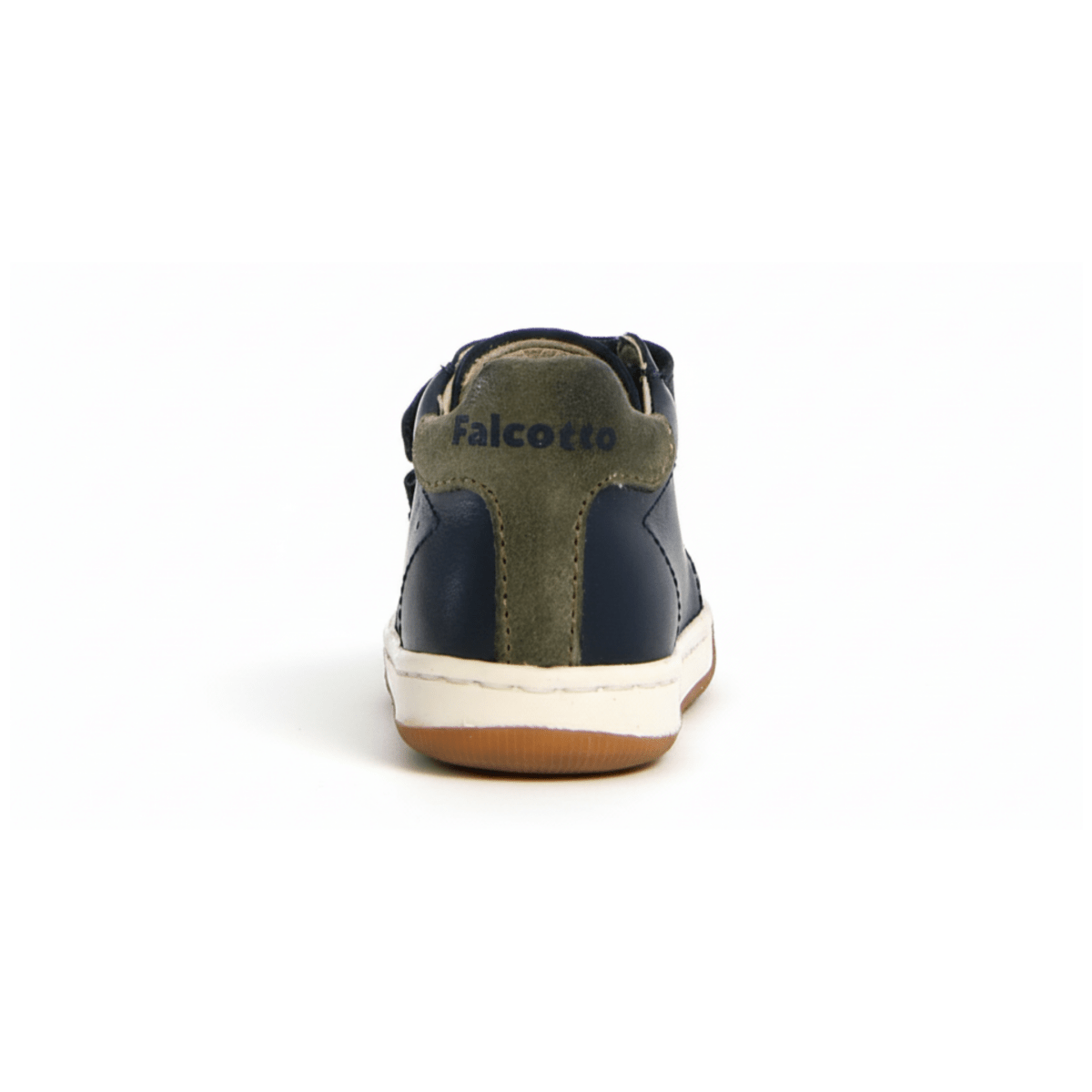 Naturino Toddlers (Sizes 21 - 26) Falcotto Adam VL Navy Leather/Green Suede/White Sole - 1087675 - Tip Top Shoes of New York