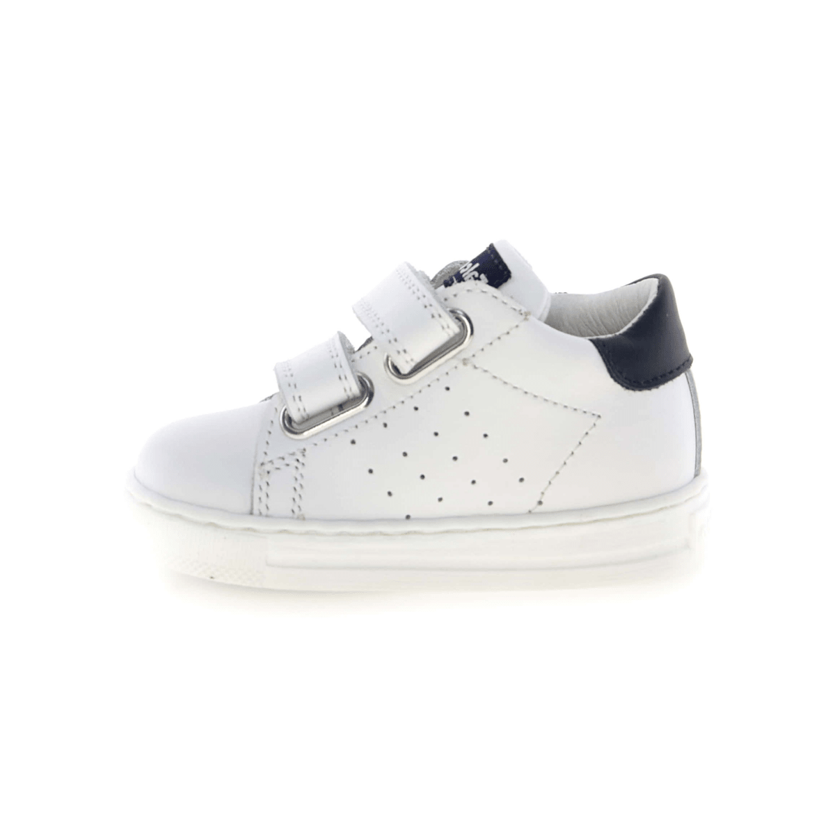 Naturino Toddlers (Sizes 21 - 26) Falcotto Salazar VL Navy Star/White Leather - 1105980 - Tip Top Shoes of New York