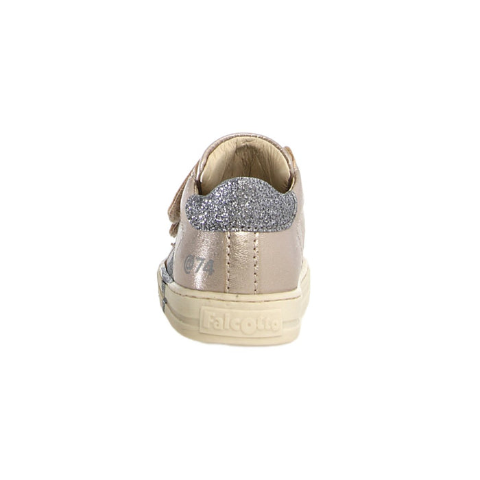 Naturino Toddler's (Sizes 21 - 26) Falcotto Salazar VL Rose Gold/Silver Star - 1087755 - Tip Top Shoes of New York