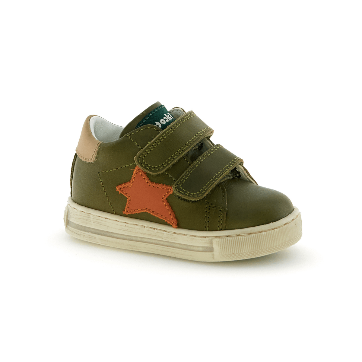 Naturino Toddler's (Sizes 21 - 26) Falcotto Sasha VL Military Green/Orange - 1099876 - Tip Top Shoes of New York
