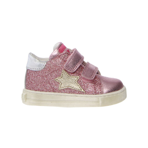 Naturino Toddler's (Sizes 21 - 26) Falcotto Sasha VL Pink Glitter/Gold Star - 1087741 - Tip Top Shoes of New York