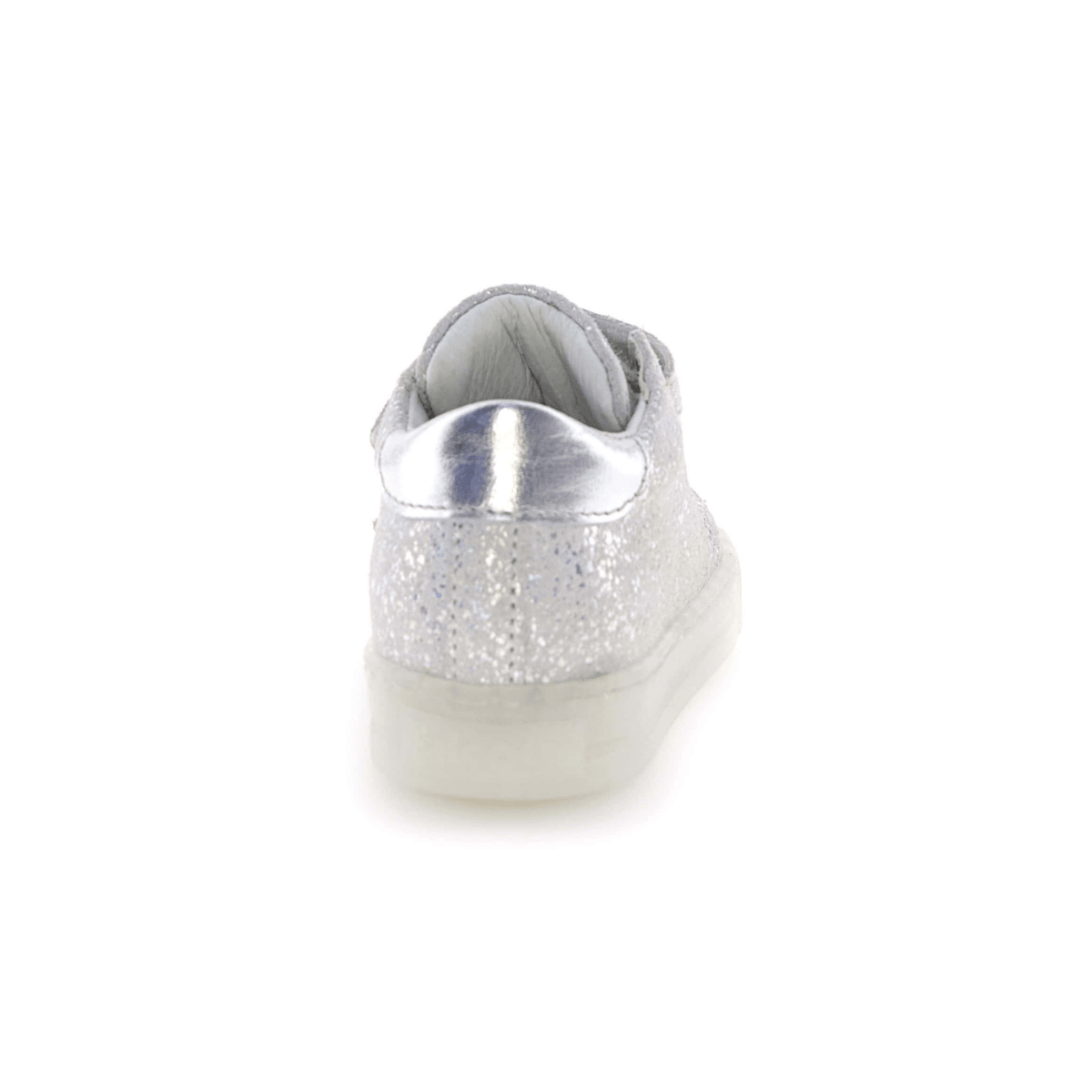 Naturino Toddlers (Sizes 21 - 26) Falcotto Sasha VL Purple Metallic Star/Silver Leather - 1106126 - Tip Top Shoes of New York