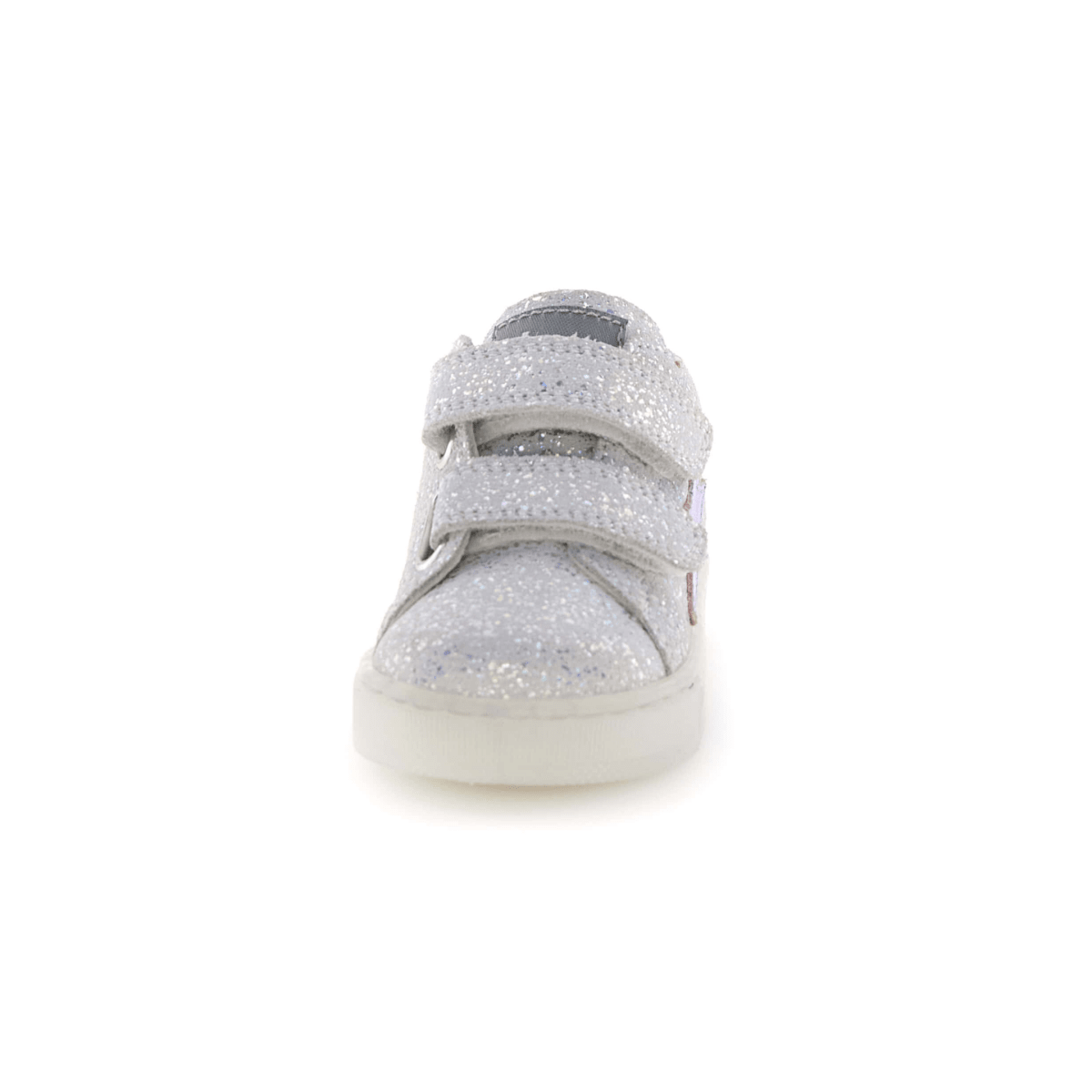 Naturino Toddlers (Sizes 21 - 26) Falcotto Sasha VL Purple Metallic Star/Silver Leather - 1106126 - Tip Top Shoes of New York
