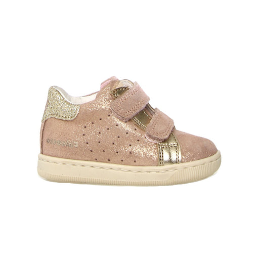 Naturino Toddler's (Sizes 21 - 27) Falcotto Kiner VL Pink Suede Glitter - 1087786 - Tip Top Shoes of New York