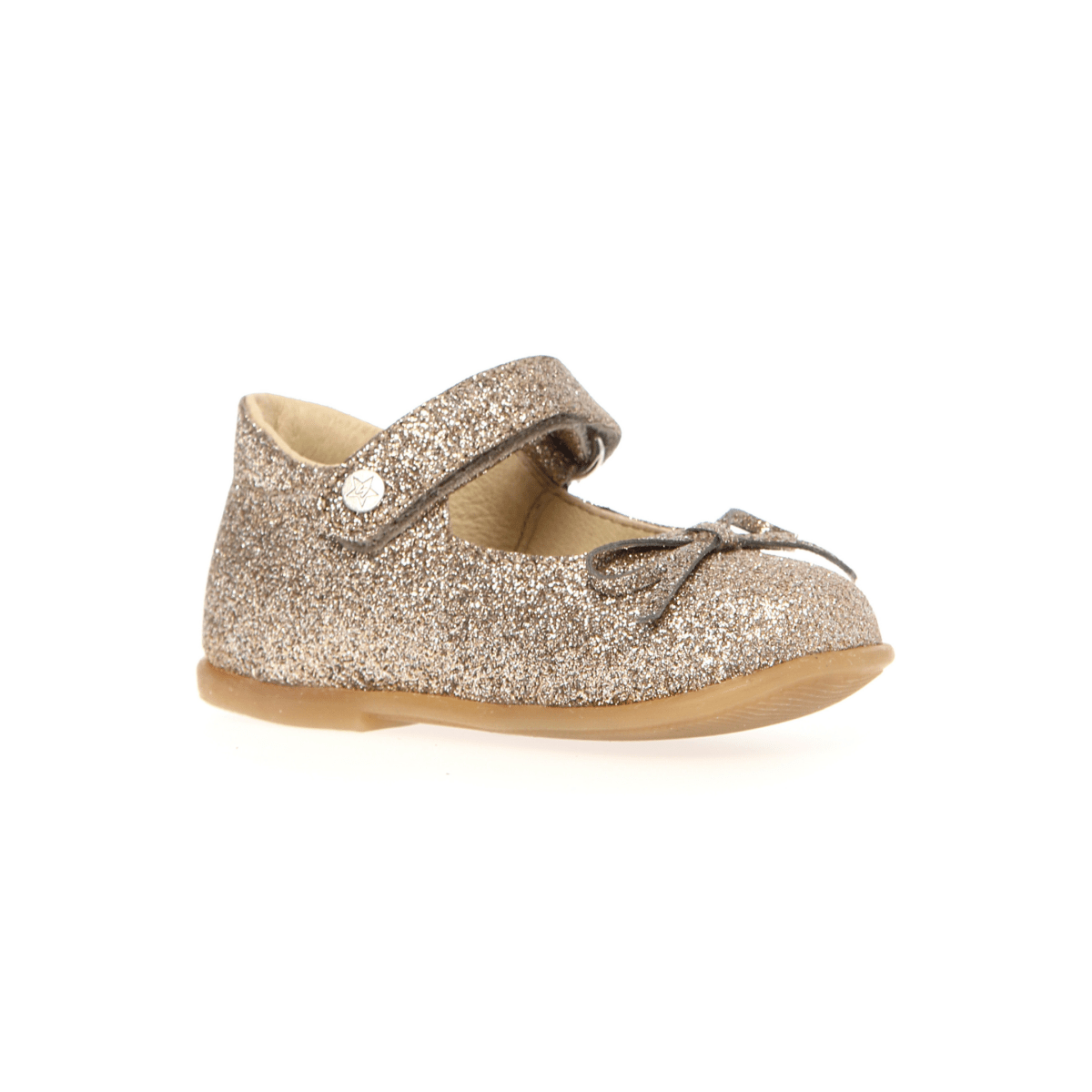 Naturino Toddler's (Sizes 22 - 26) Ballet Glitter Nude Mary Jane - 1094075 - Tip Top Shoes of New York