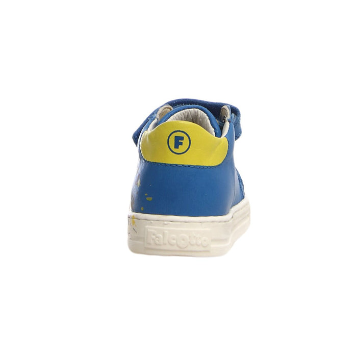 Naturino Toddler's (Sizes 22-26) Falcotto Lacus Blue/Yellow Star Velcro - 1083112 - Tip Top Shoes of New York