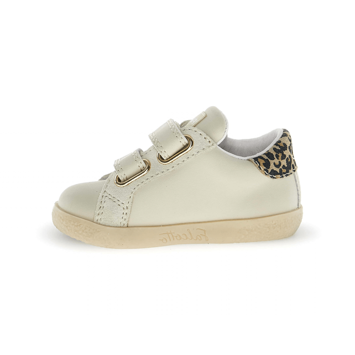 Naturino Toddlers (Sizes 22-27) Alnoite 2 VL Beige/Gold Star - 1112688 - Tip Top Shoes of New York