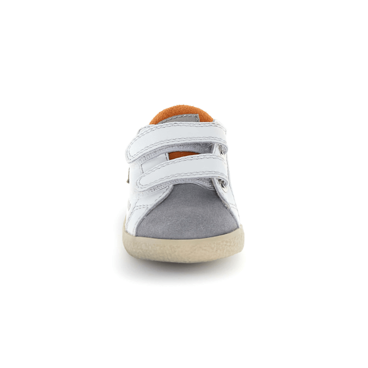 Naturino Toddlers (Sizes 22 - 27) Alnoite 2 VL White/Green Star/Grey Toe - 1105997 - Tip Top Shoes of New York