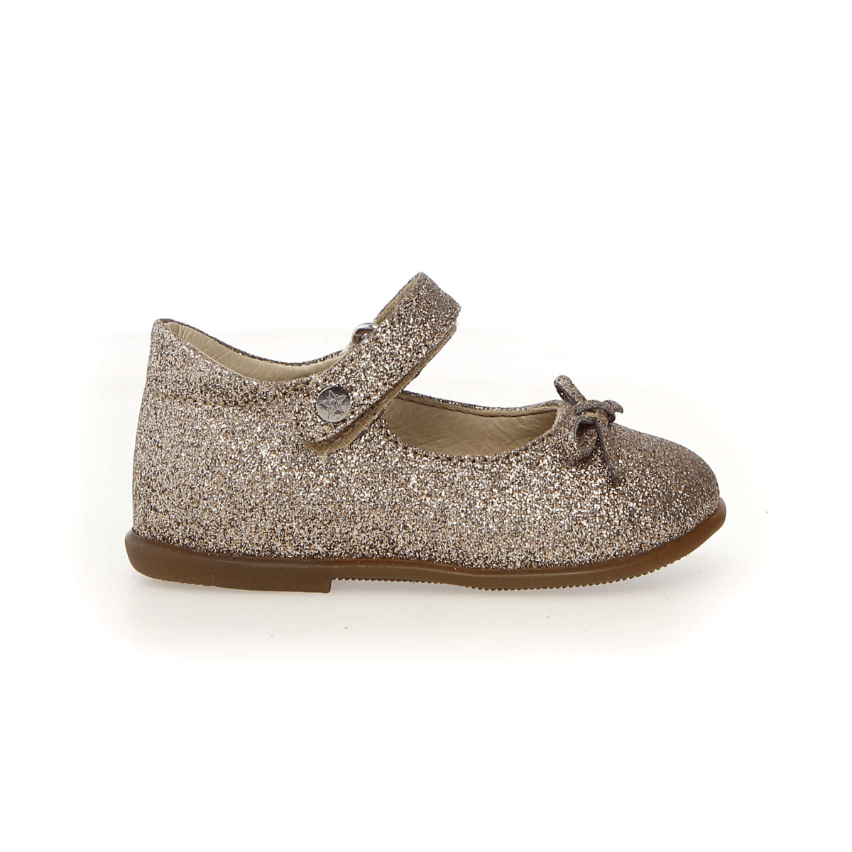 Naturino Toddlers (Sizes 22-27) Ballet Gold Glitter - 1113127 - Tip Top Shoes of New York