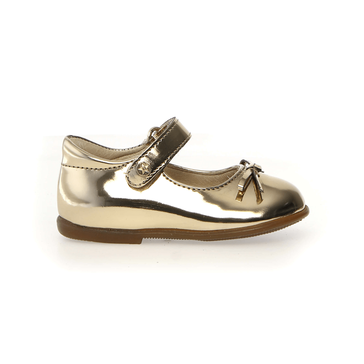 Naturino Toddlers' (Sizes 22 - 27) Ballet Silver Patent Mary Jane - 1099953 - Tip Top Shoes of New York