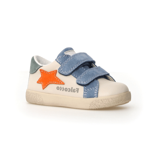 Naturino Toddler's (Sizes 22 - 27) Falcotto Alnoite 2 VL Milk/Green/Blue/Orange Suede - 1093996 - Tip Top Shoes of New York