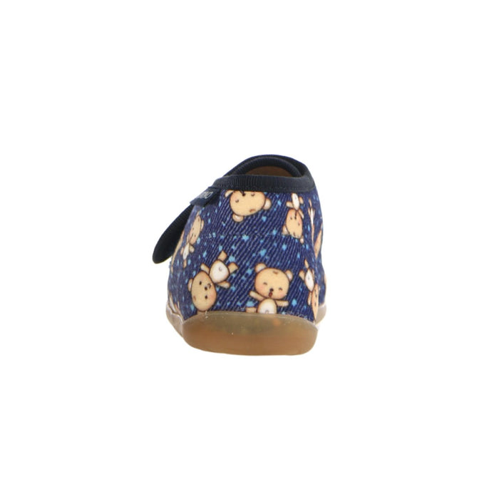 Naturino Toddler's (Sizes 22 - 27) Home Panno Little Bears Navy - 1088338 - Tip Top Shoes of New York