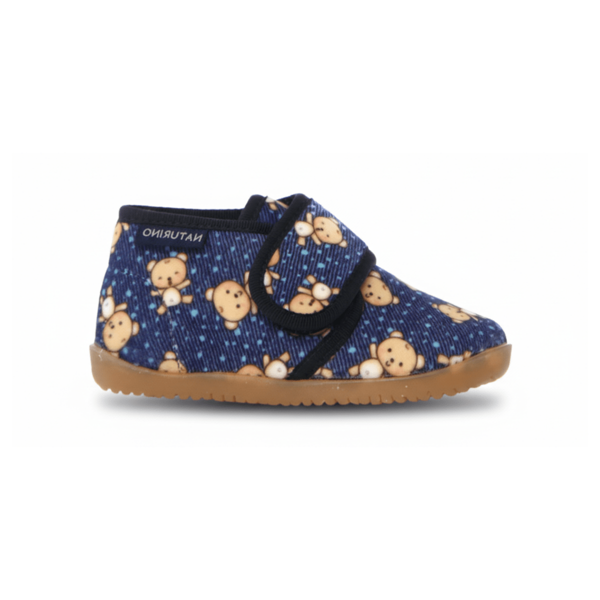 Naturino Toddlers (Sizes 22 - 27) Home Panno Little Bears Navy - 1088338 - Tip Top Shoes of New York