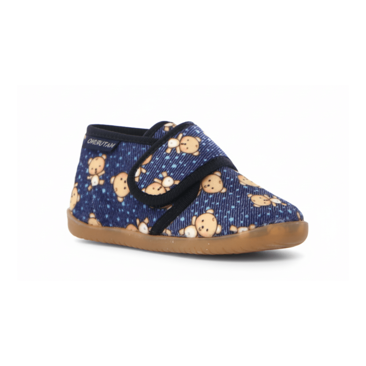 Naturino Toddlers (Sizes 22 - 27) Home Panno Little Bears Navy - 1088338 - Tip Top Shoes of New York