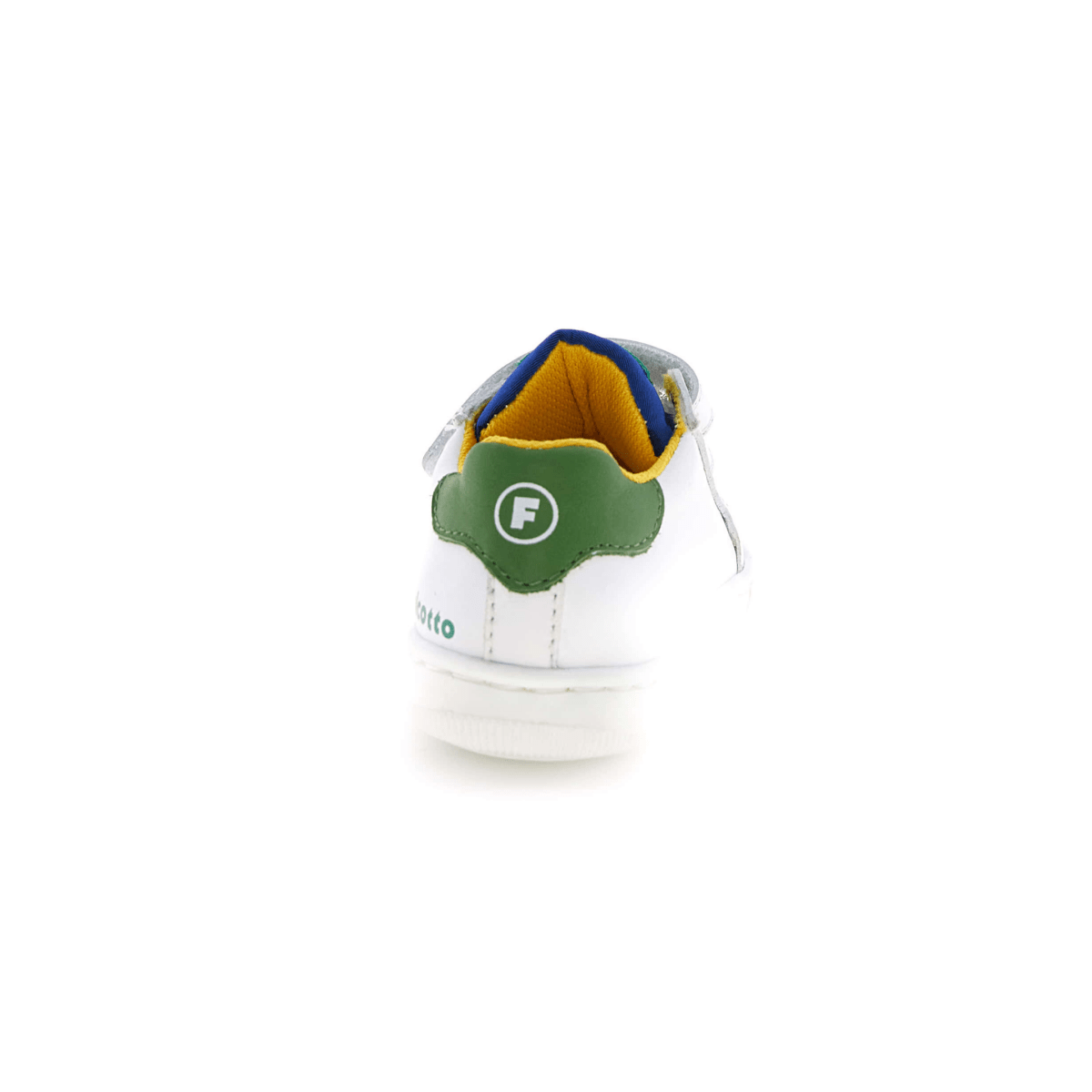Naturino Toddlers (Sizes 22 - 27) Kiner VL White/Blue/Green Leather - 1105989 - Tip Top Shoes of New York